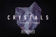 3d crystal shapes