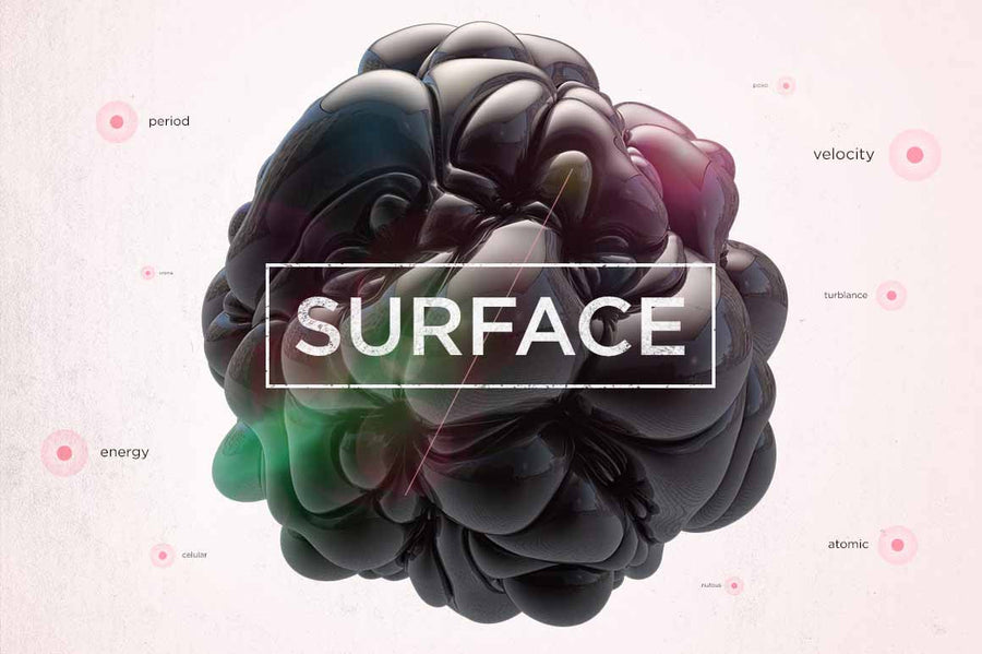 Abstract Surface Planet Shapes - Collection - RuleByArt