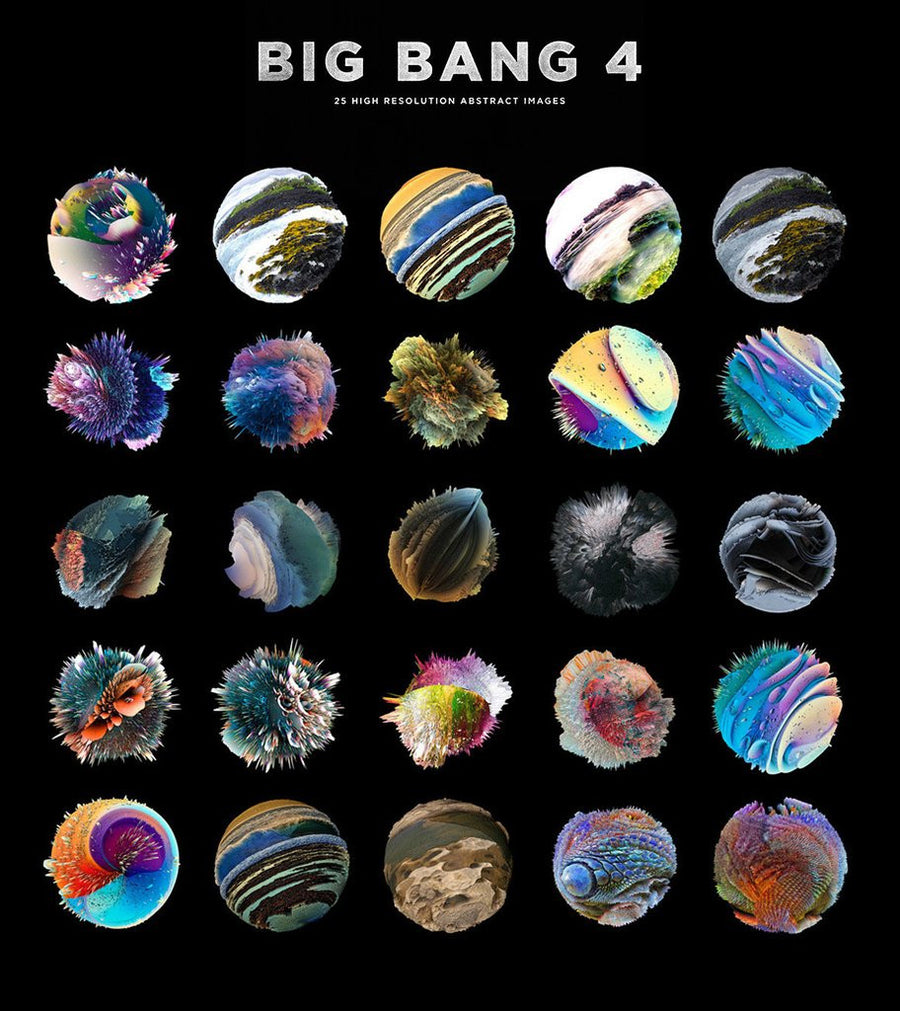 Big Bang Bundle Textures Pack - Collection - RuleByArt