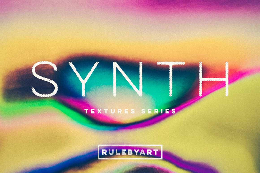 Synth Abstract Texture Backgrounds - Collection - RuleByArt