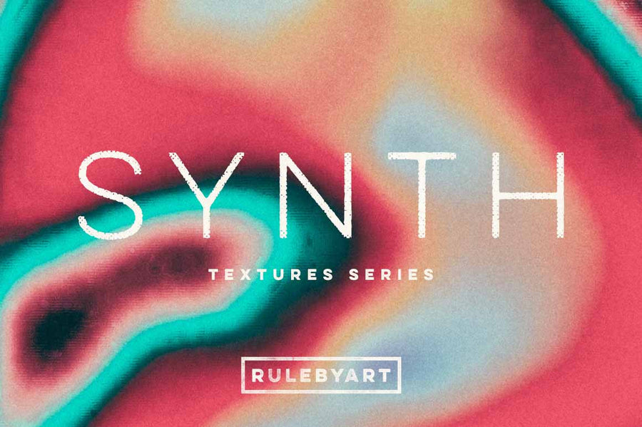 Synth Abstract Texture Backgrounds - Collection - RuleByArt