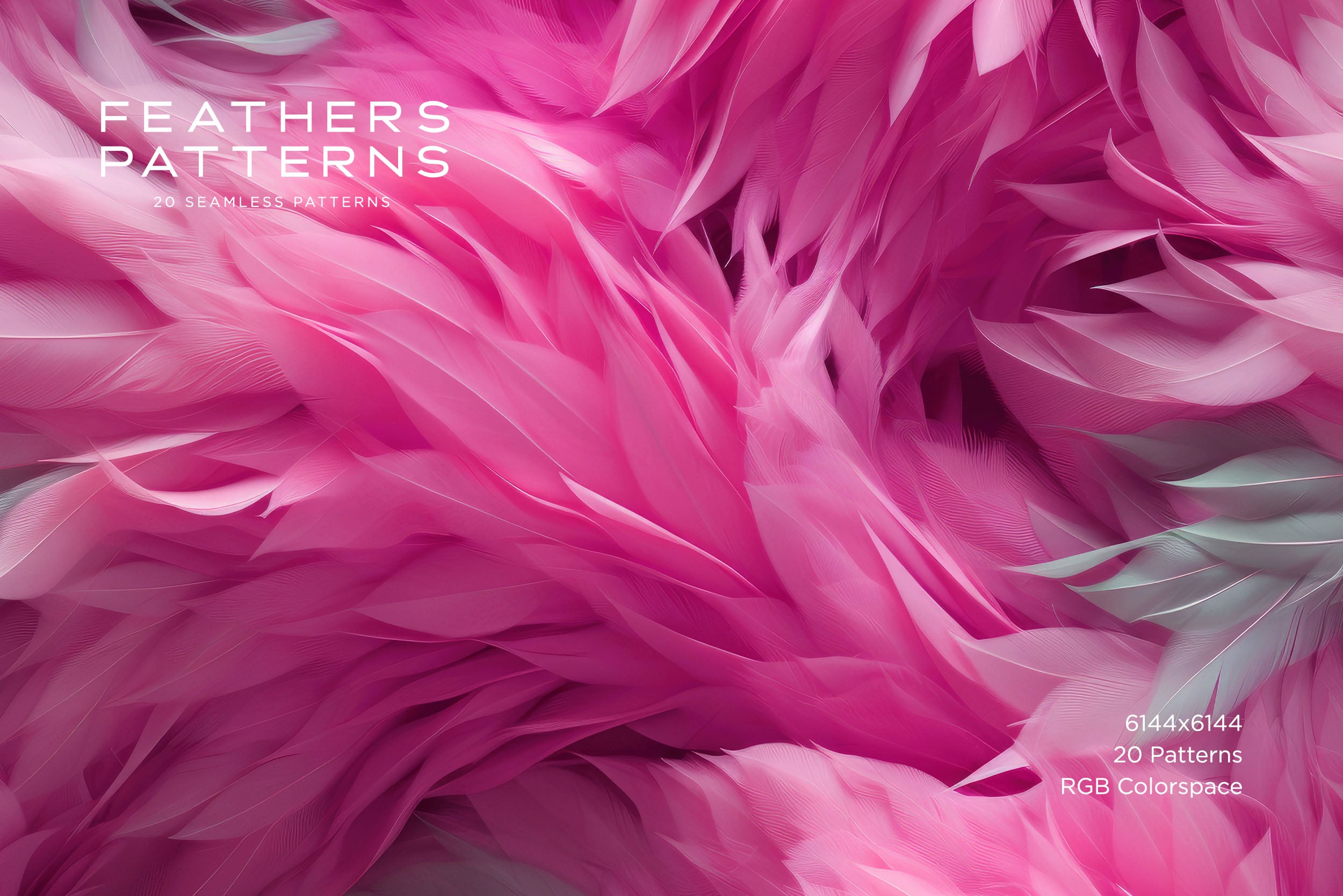 Feather Patterns: Seamless Patterns – RuleByArt