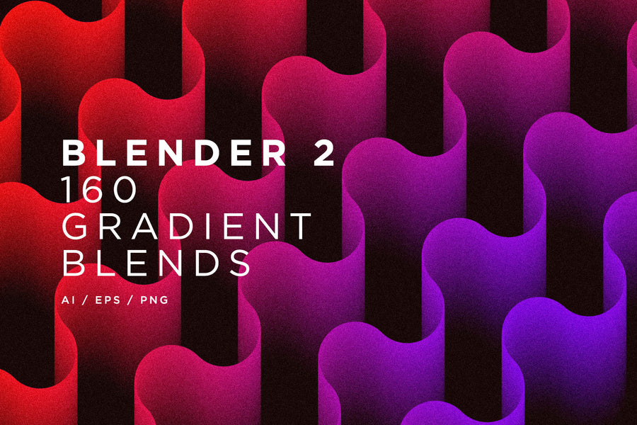 Blender 2: 160 Gradient Blend Shapes – RuleByArt