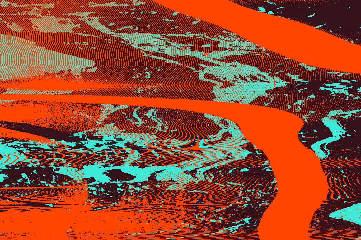 Distorted Vector Texture Distortion EPS Vectors – RuleByArt