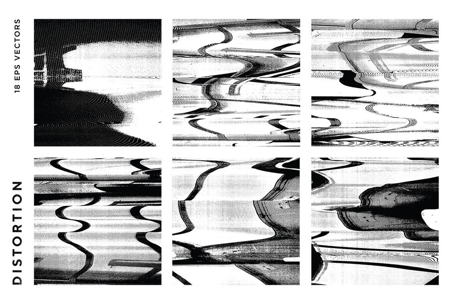 Distortion EPS Vectors – RuleByArt