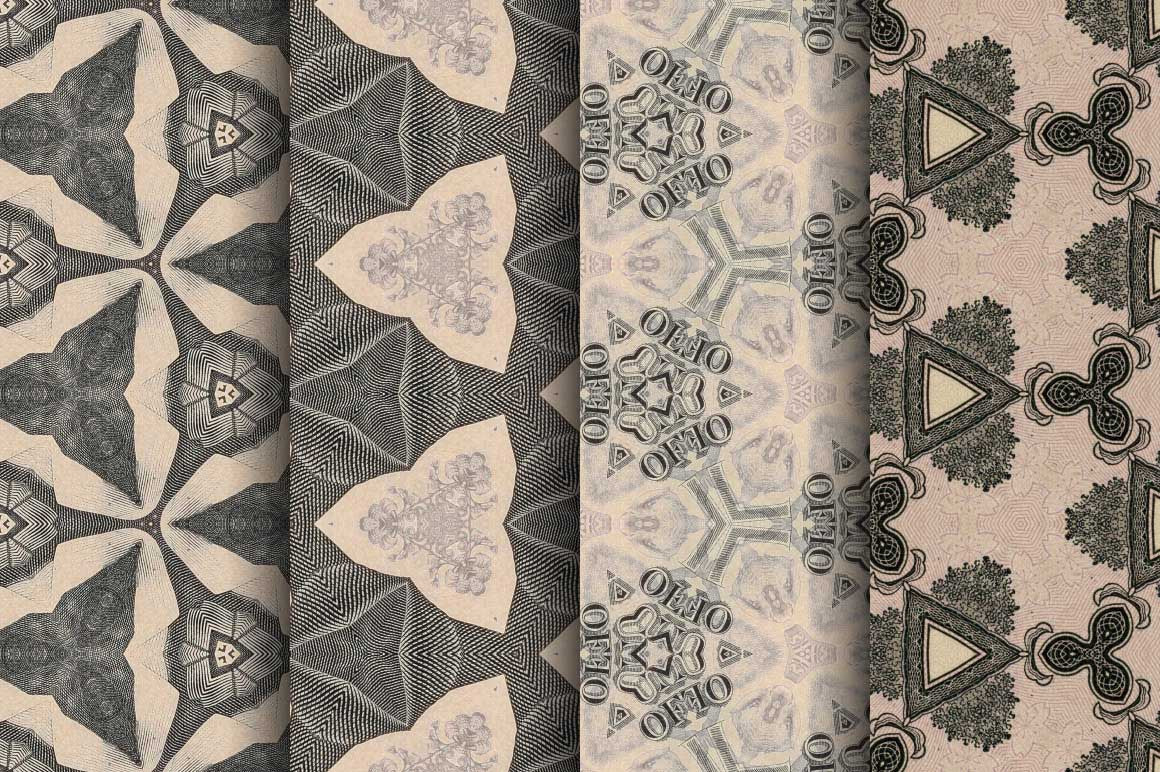 Pattern Banknote Design Banknote Tileable Patterns – RuleByArt