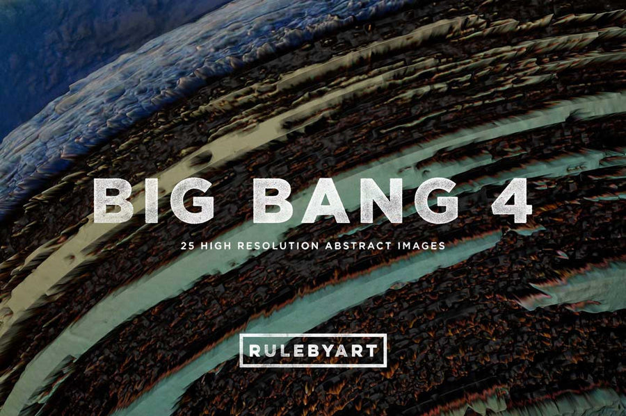 Big Bang Exploding Color Textures 4 - Collection - RuleByArt