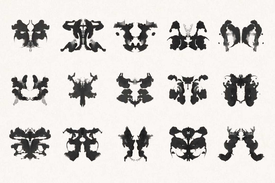 Disorder Inkblot Rorschach Tests - Collection - RuleByArt