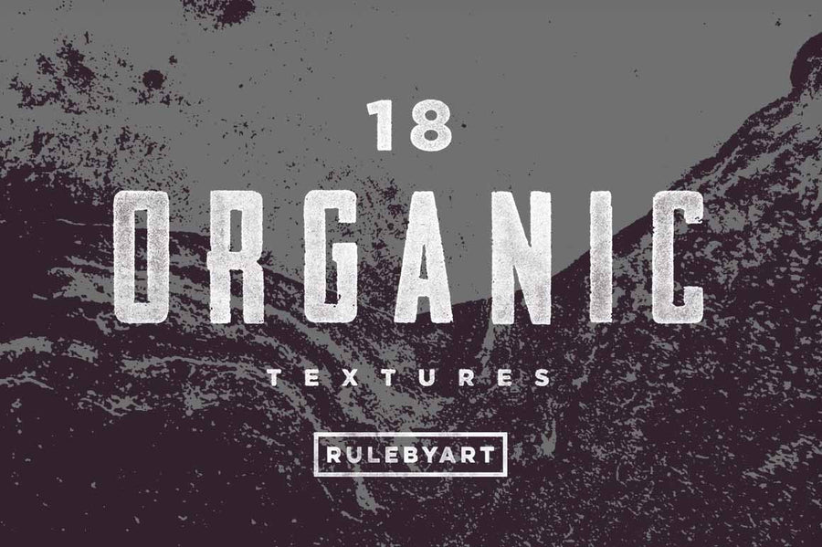 Organic Vector Textures - Collection - RuleByArt