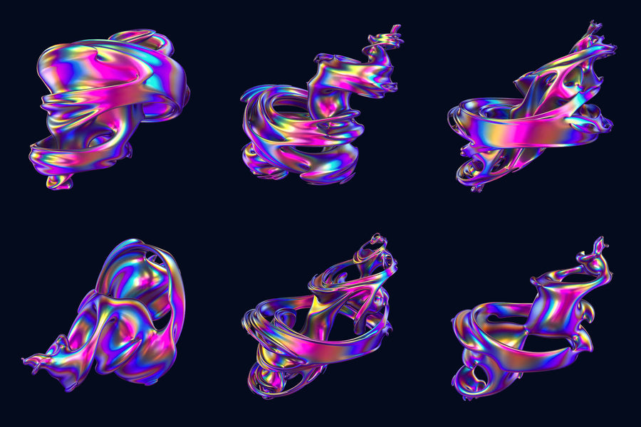 Hyper: Abstract Cyclone Shapes