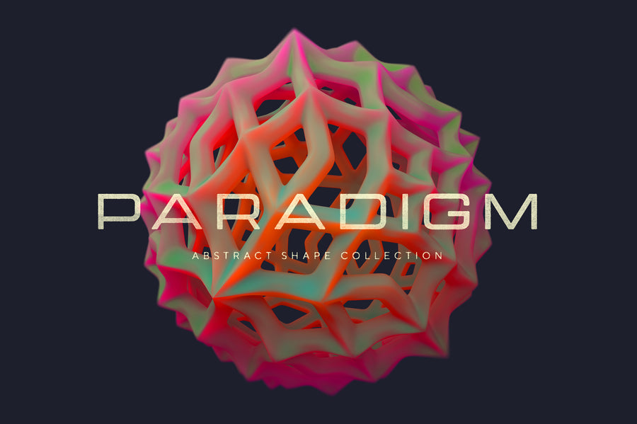Paradigm Abstract 3D Shapes