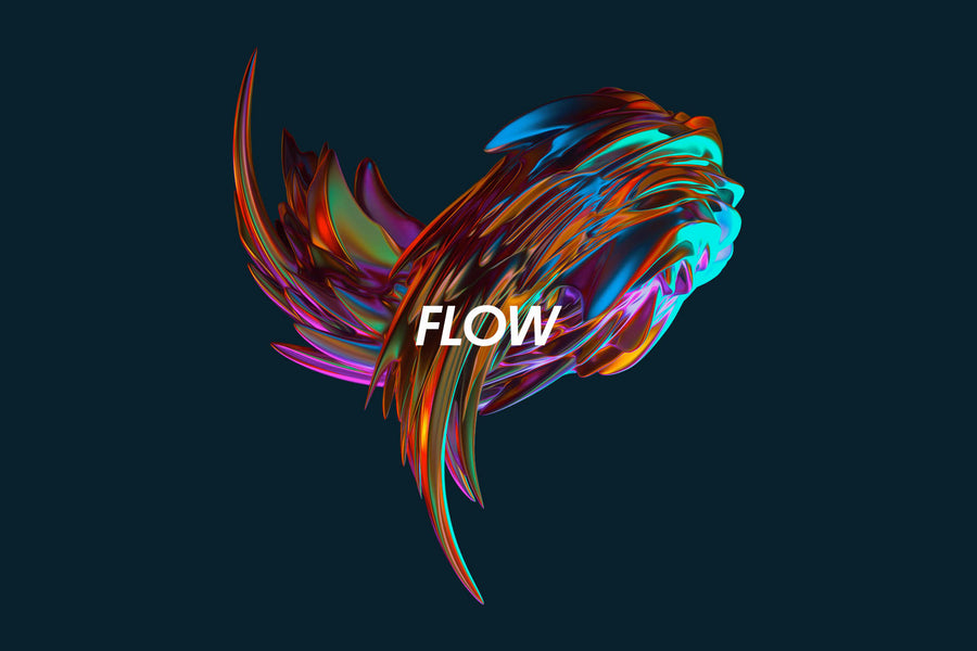 Flow: Cascading Shapes RuleByArt Flow: Cascading Shapes RuleByArt
