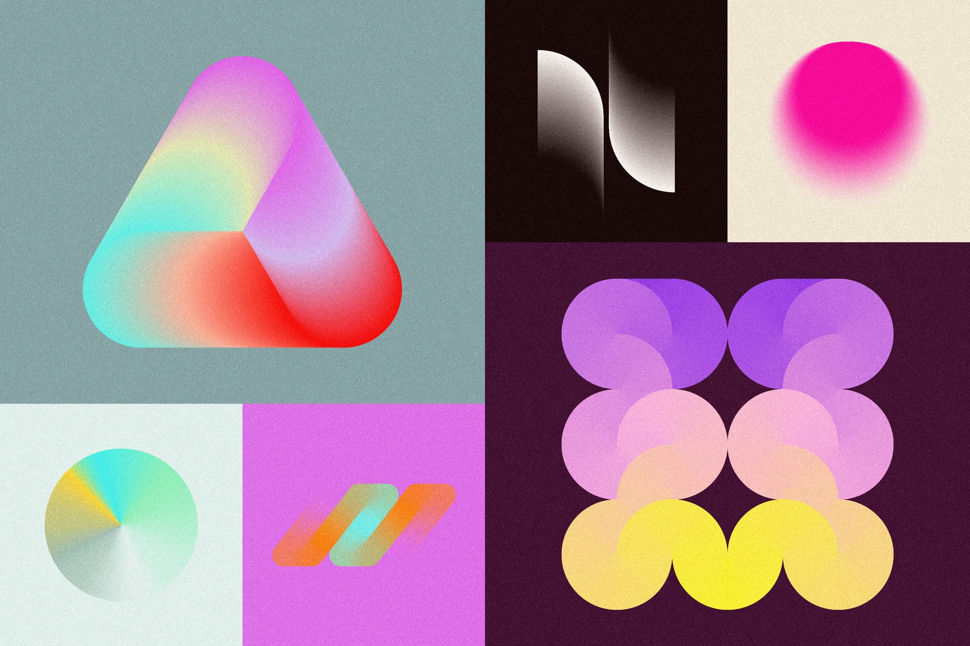Blender 2: 160 Gradient Blend Shapes – RuleByArt