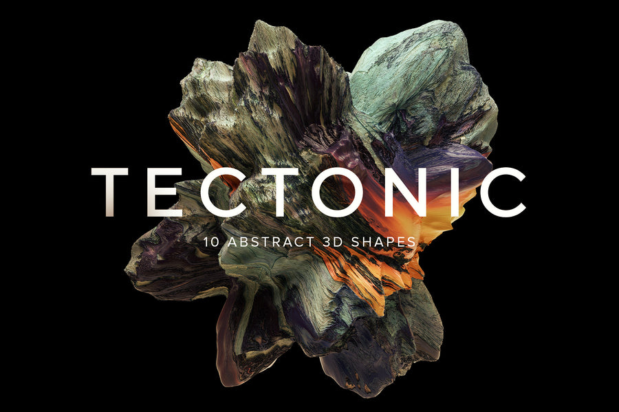 Tectonic: 10 Abstract 3D Shapes