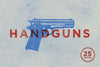 Vintage Handgun Vector Illustrations - Collection - RuleByArt