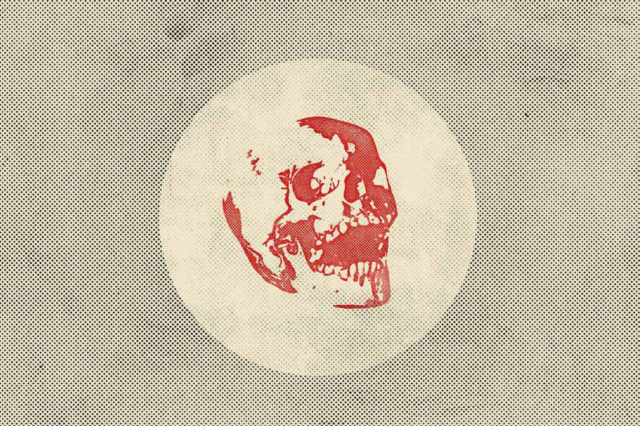 Vintage Skull Vector Illustrations - Collection - RuleByArt