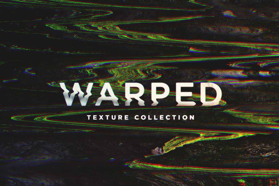 Warped Distortion Glitch Textures - Collection - RuleByArt